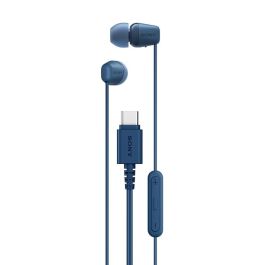 Sony IER-EX15C USB-C Wired In-Ear Headphones with Microphone Blue