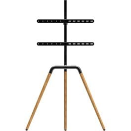 WB TV Easel Stand |32–65 Inch|Black/Brown