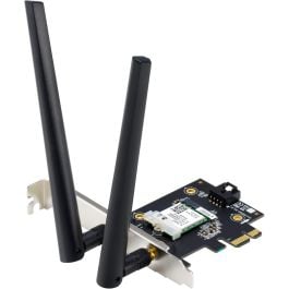 أسوس محول واي فاي 6 PCIe | AX1800 | بلوتوث 5.2 | حماية  WPA3 | PCE-AX1800