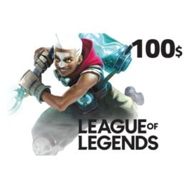League Of Legend (PC) Gift Card USD 100 