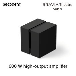 Sony BRAVIA Theatre Sub 9 SA-SW9 | 600W Wireless Subwoofer with Dual 200mm Drivers