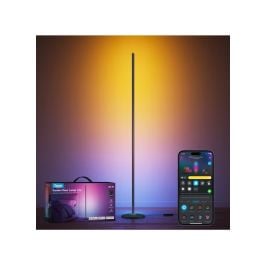 Govee RGBICW Smart Corner Floor Lamp, H8076 – Black