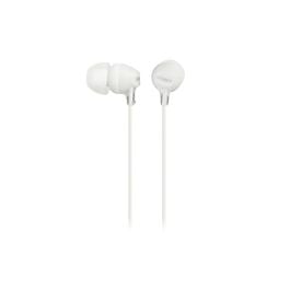 Sony MDR-EX15AP Wired In-Ear Earphones Secure Fit with Microphone White