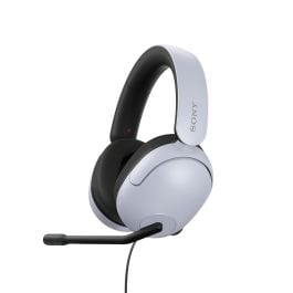 Sony INZONE H3 (MDR-G300) | Wired Gaming Over-Ear Headset | Flip-to-Mute Mic | White
