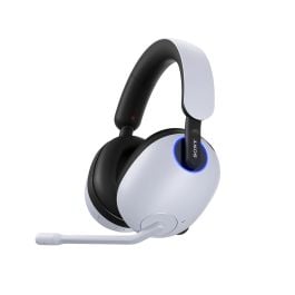 Sony INZONE H9 (WH-G900N) | Wireless Gaming Over-Ear Headset | ANC, Flip-to-Mute Mic | White